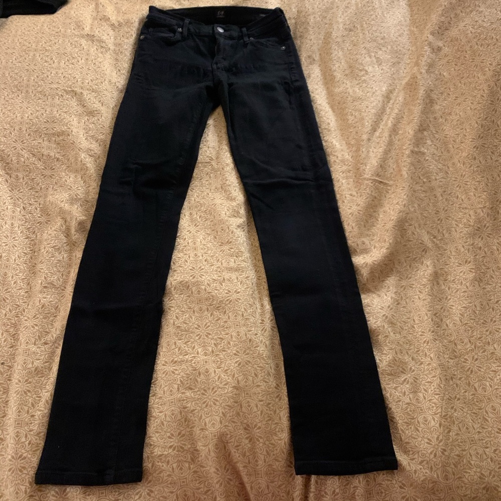 Citizens of Humanity, black skinny jeans